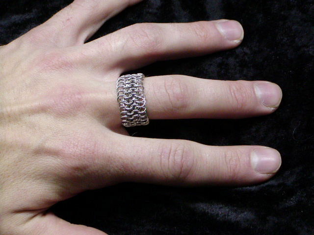 Chainmaile ring or, the ring of rings =)